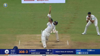 IND vs NZ 2024, 1ST Test: Rishabh Pant Six