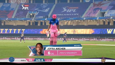 M54: KKR vs RR – Jofra Archer Wicket