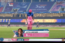 M54: KKR vs RR – Jofra Archer Wicket