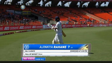 IND vs ENG 2021, 3rd Test, Day 2: Ajinkya Rahane Wicket