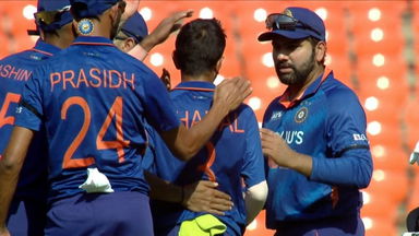 Wicket no. 100 in ODIs for Yuzvendra Chahal