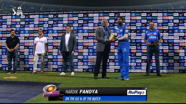 M14: MI vs RR – RuPay On-The-Go 4s of the Match – Hardik Pandya
