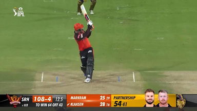 M47: SRH vs KKR – Heinrich Klaasen Six