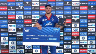 M20: SRH vs DC  – Vivo perfect catch of the match – Marcus Stoinis