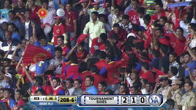 M16: RCB vs MI – Hardik Pandya Six