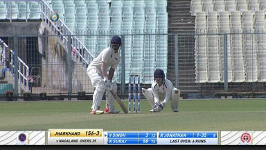 Virat Singh's solid 107 against Nagaland