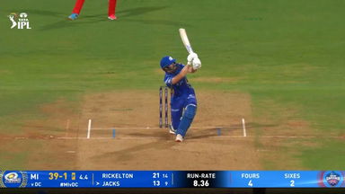 IPL 2025 M63: MI vs DC - Will Jacks Six