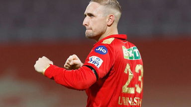 Liam Livingstone's effective economical spell of 3/27