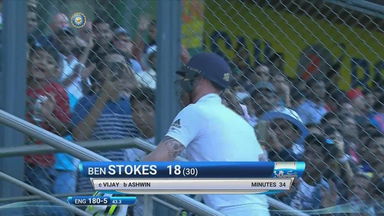 IND vs ENG 2016 - 4th Test, day 4 : Ben Stokes Wicket