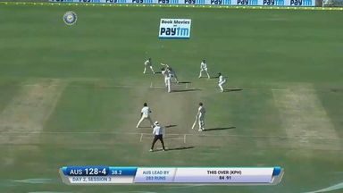 IND vs AUS 2017 - 1st Test day 2 : Mitchell Marsh six
