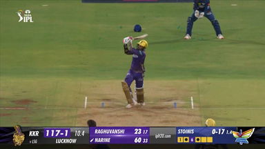 M54: LSG vs KKR – Sunil Narine Six