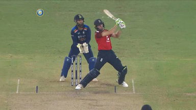IND vs ENG 2021, 5th T20I : Jos Buttler Six