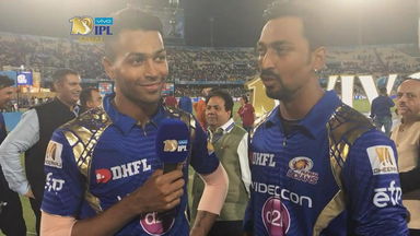 Final: RPS vs MI – Hardik Pandya & Krunal Pandya Interview
