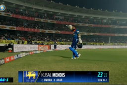 IND vs SL 2023, 3RD T20I: Kusal Mendis  Wicket
