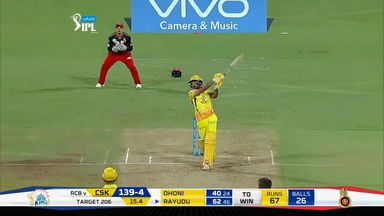 M24: RCB vs CSK – Ambati Rayudu Six