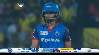 Shreyas Iyer's lone stand of 44(31)