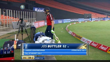 IND vs ENG 2021, 5th T20I : Jos Buttler Wicket