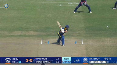 SMAT 2025, Andhra vs Punjab: Harnoor Singh provides a brisk start with 42(30)
