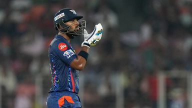 Pooran roars back to form with attacking 56*(27)