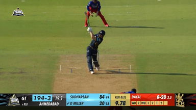 M45: GT vs RCB – David Miller Six
