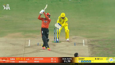 IPL 2026 M27: SRH vs CSK - Abhishek Sharma Six