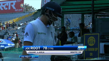 IND vs ENG 2016 - 3rd Test, day 4 : Joe Root Wicket