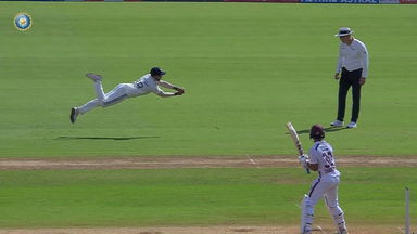 Flying Nitish grabs a stunner