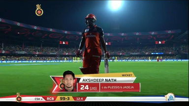 M39: RCB vs CSK – Akshdeep Nath Wicket