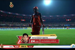 M39: RCB vs CSK – Akshdeep Nath Wicket