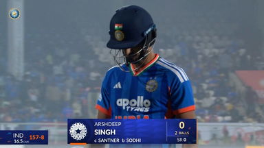 IND vs NZ 2026, 4th T20I: Arshdeep Singh Wicket