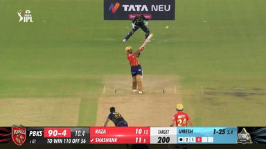 M17: GT vs PBKS – Shashank Singh Six