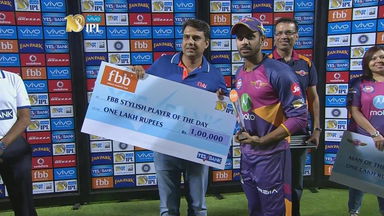 M34: RPS vs RCB  – FBB Stylish player of the day – Manoj Tiwary