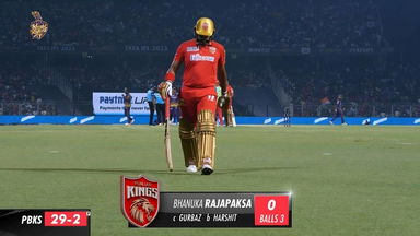 M53: KKR vs PBKS – Bhanuka Rajapaksa Wicket
