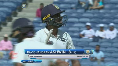 IND vs AUS 2017 - 1st Test Day 3 : R Ashwin Wicket