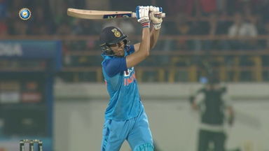 IND vs SL 2023, 3RD T20I: Shubman Gill  Six