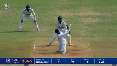 IND vs BAN 2024, 1ST Test: Mehidy Hasan Miraz Six