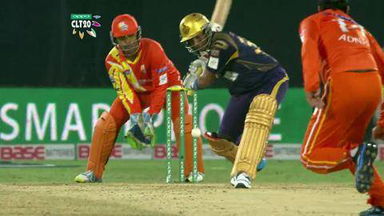 M7: KKR vs LIO –  Robin Uthappa Wicket