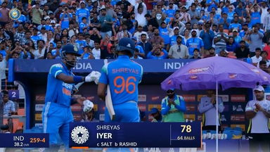 IND vs ENG 2025, 3rd ODI: Shreyas Iyer Wicket