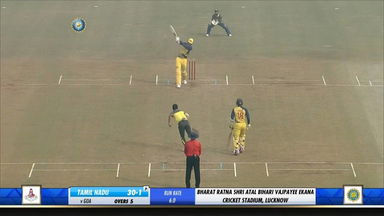 Syed Mushtaq Ali Trophy 2021-22, Tamil Nadu vs Goa: Super Sixes
