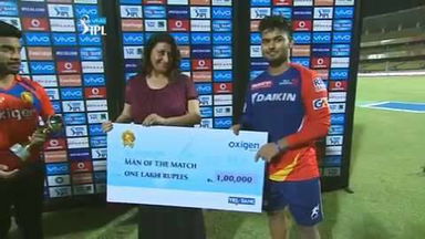 M31: GL vs DD – Man of The Match – Rishabh Pant