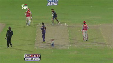 M35: KKR vs KXIP – Fall Of Wickets