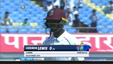 IND vs WI 2018, 1st Test Day 3: Sherman Lewis Wicket