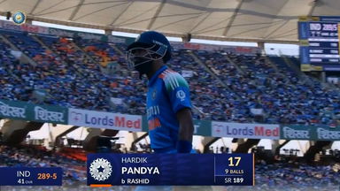 IND vs ENG 2025, 3rd ODI: Hardik Pandya Wicket