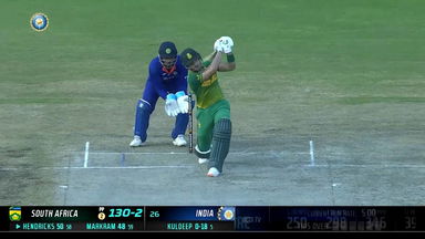 IND vs SA 2022, 2ND ODI: Reeza Hendricks  Six