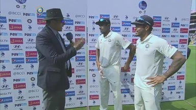 IND vs AUS 2017 - 2nd Test, Day 4 : R Ashwin & Umesh Yadav Interview