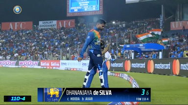 IND vs SL 2023, 2ND T20I: Dhananjaya de Silva  Wicket