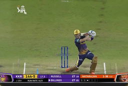 M61: KKR vs SRH – Sam Billings Six