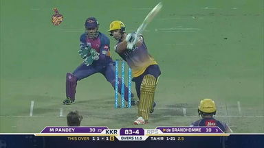 M41: KKR vs RPS   – Colin de Grandhomme Six