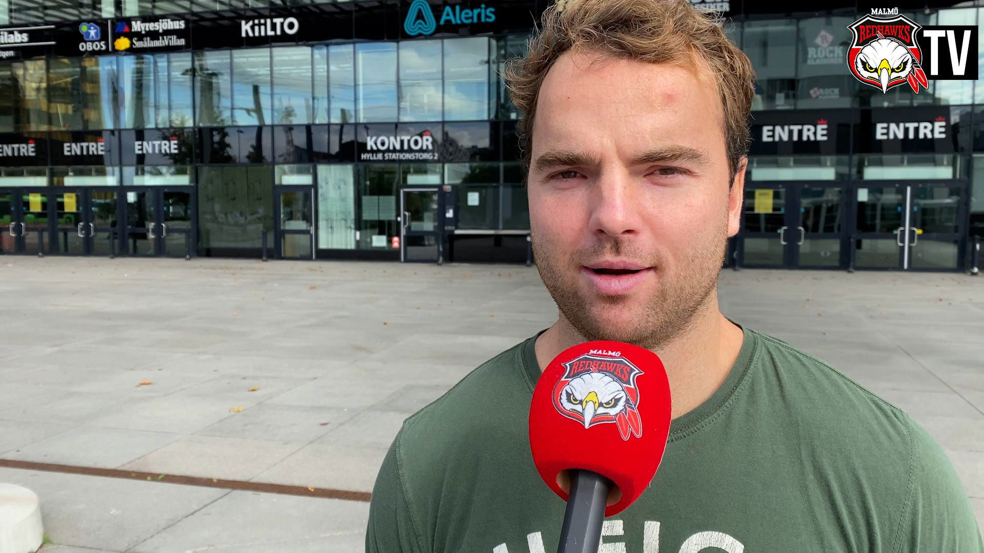 Malmö Redhawks: TV: Ponthus sugen på mål i eftermiddag