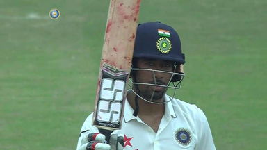 India vs NZ 2016, 2nd Test: Wriddhiman Saha's 58*